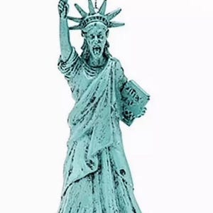 Doctor Who Statue of Liberty Weeping Angel Christmas Ornament