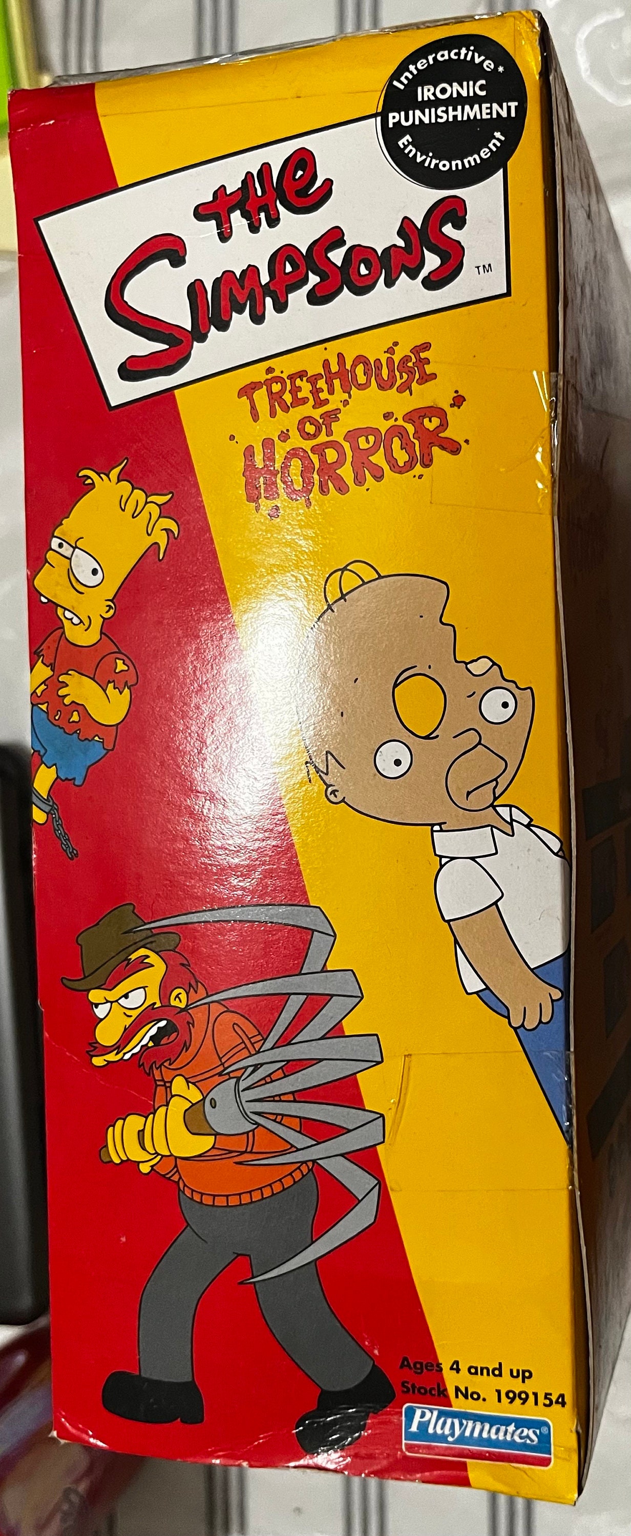 The Simpsons WOS Treehouse of Horrors Ironic Punishment Playset