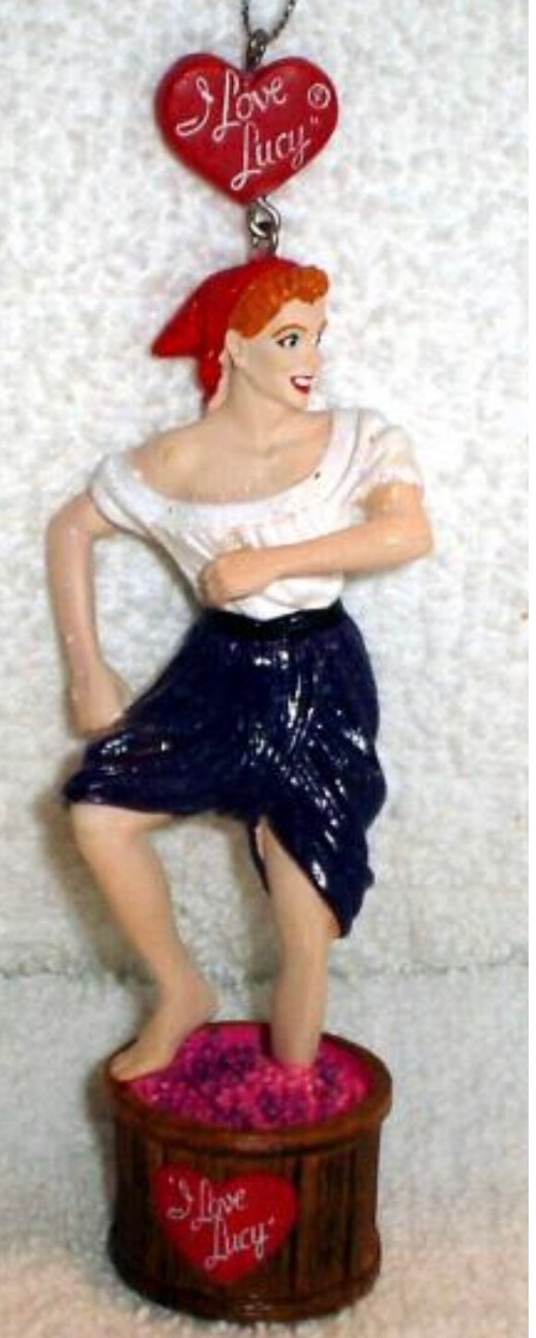 I Love Lucy Famous Stomping Grapes Scene Christmas Ornament Etsy