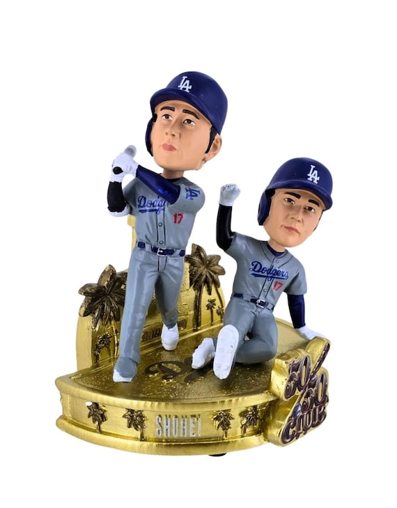大谷翔平 Shohei Ohtani 50/50 Bobblehead Shohei Ohtani 50/50 5 Inch Bobblehead New in Box Limited Edition