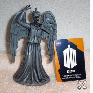 Doctor Who Weeping Angel Christmas Ornament