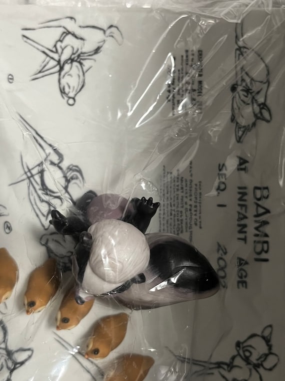 Walt Disney Bambi 1942 60th Year Model Sheet Figurine Extremely Rare | eBay