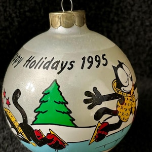 Rare Felix The Cat 1995 Christmas Ornament