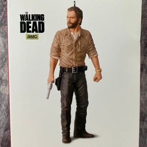 The Walking Rick Grimes Hallmark Christmas Ornament TWD