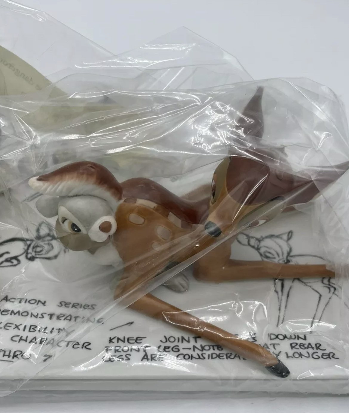 Walt Disney Limited Edition Bambi 1942 60th Year Porcelain