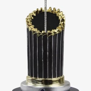 Houston Astros 2022 World Series Champions World Series Trophy Christmas Ornament New w tags