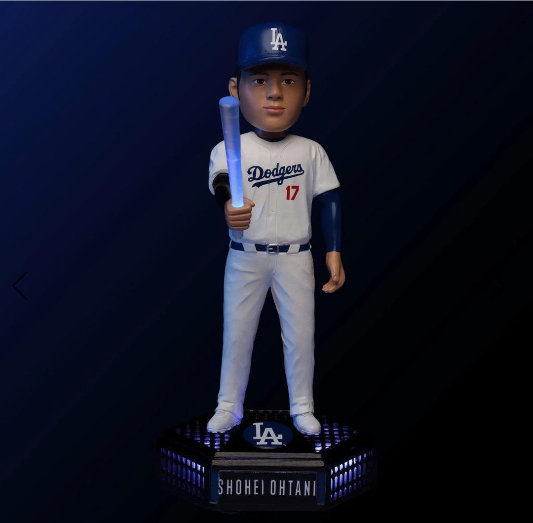 Shohei Ohtani May the Fourth Star Wars Light up 9.5” Bobblehead