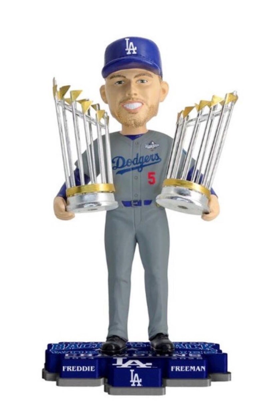 Freddie Freeman 2025 WS Trophy 8 Inch Bobblehead LA Dodgers Los Angeles ...