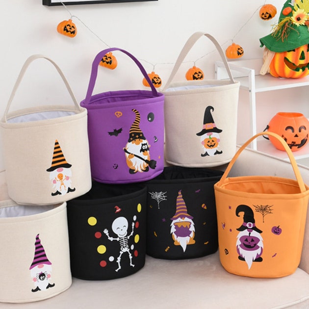 Halloween Bucket | Trick or Treat Bag | Halloween Candy Bag Halloween Bucket | Trick or Treat Bag | Halloween Candy Bag