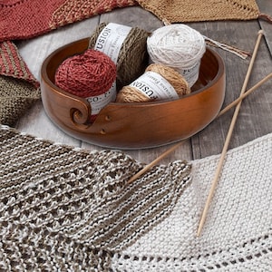 Knitting Caddy & Yarn Bowl  Indoor Activities, Leisure Activities