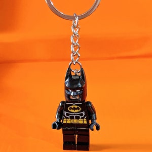 3D Fairy Bat-Man Figure Character Keychain,Superhero Figure Keychain,Personalized Backpack Accessory,Keychain Accessories,Gifts For Him Batman