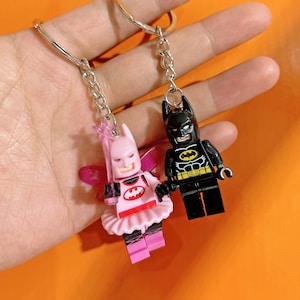 3D Fairy Bat-Man Figure Character Keychain,Superhero Figure Keychain,Personalized Backpack Accessory,Keychain Accessories,Gifts For Him zdjęcie 1