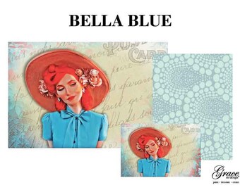 Sold out! Do not Purchase- Grace on Design- Bella Blue Decoupage Pack