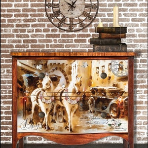 Hokus Pokus; Questo Decoupage Decor-Weave del Vecchio Mondo