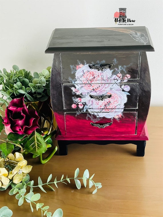 Elegant Jewelry Chest, Mothers Day Gift, Up-cycle… - image 2