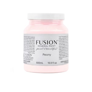 Peony Fusion Mineral Paint; A Delicate Soft Bluish Pink DIY Decor Paint, Furniture Paint, Antique, Home Decor paint for Handmade Decor