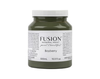 Bayberry Fusion Mineral Paint; Green DIY Decor Paint, Furniture Paint, Farmhouse Green Paint and Shabby Chic Furniture