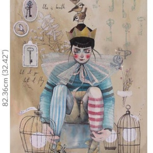 NOVITÀ: Hokus Pokus; Let It Fly Decor-Weave Decoupage