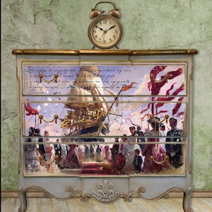 Bon Voyage decorgeweven decoupage