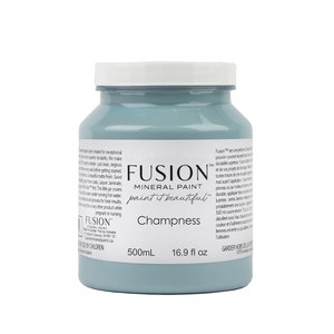 Champness Fusion Mineral Paint; A irreverent blue mid tone blue inspired by the sea and sky , DIY Decor Paint, Furniture Paint, Blue Paint