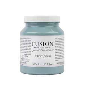 Champness Fusion Mineral Paint; A irreverent blue mid tone blue inspired by the sea and sky , DIY Decor Paint, Furniture Paint, Blue Paint