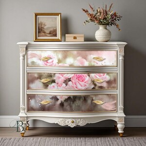NUEVO: Hokus Pokus; Decoración de rosas inglesas - Decoupage