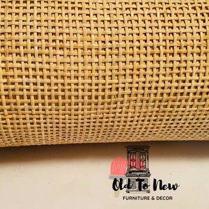 1M Plastic Hexagon Cane Webbing Rattan Webbing Roll Brown Caning Material  USA