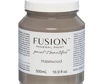 Hazelwood Fusion Mineral Paint; A Deep Grey Paint, DIY Decor Paint, Furniture Paint, Grey Paint