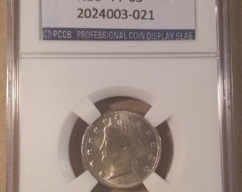 Tribute PF63 - 1913 Liberty "V" Nickel in Slab