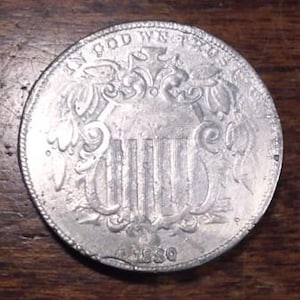 Tribute 1880 Shield Nickel