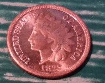 Tribute- 1877 Indian Head Cent - Tribute Coin