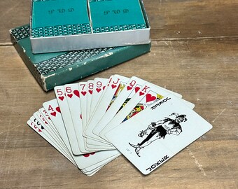 Vintage Canasta Card Game 1950s, Green Box