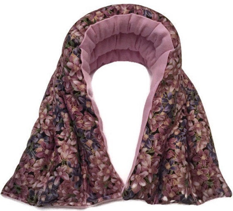 Lavender Neck Wrap Lavender and Flaxseed Filled Aromatherapy Etsy