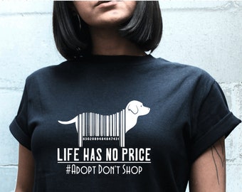 Unisex Adopt Don't Shop T-Shirt
