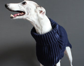 Long Neck Dog Sweater |Cowl Neck| Turtleneck| Hand Knitted Sweater | Handmade| | Knitted| Winter dog sweater