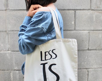 Less is More - Stylish tote bag