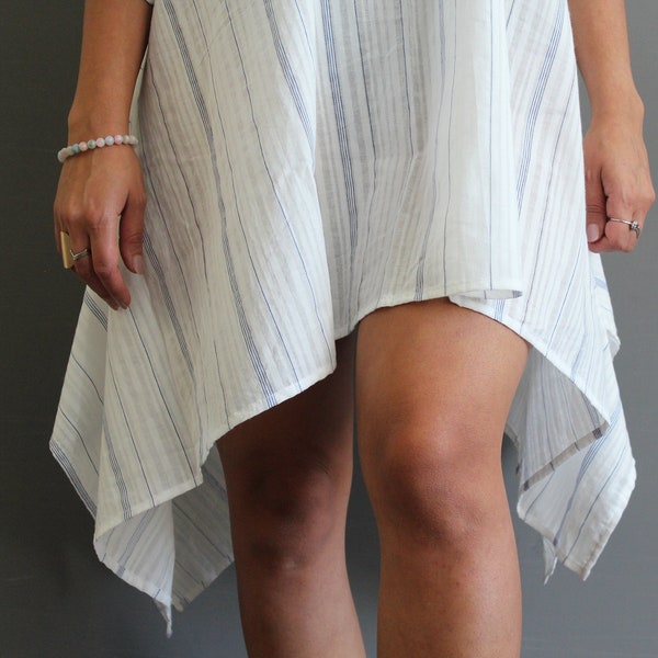 Boutique Beach Cover Up Dress (White)