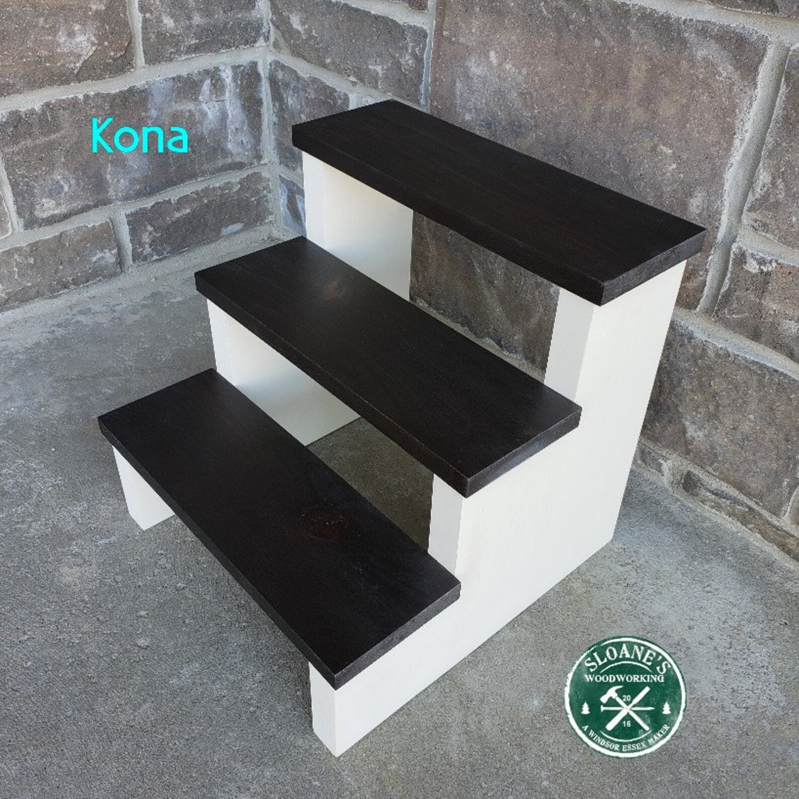Rustic Wood Step Stool Wood Step Stool Canada Step Stool Etsy Canada