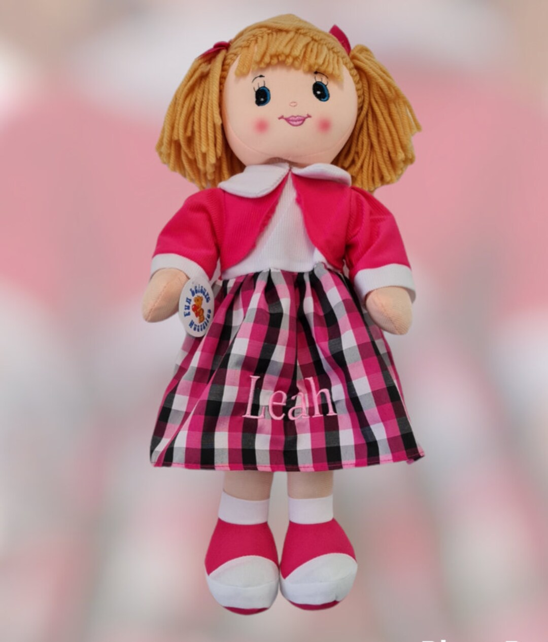 Personalised Embroidered Ragdoll Doll With the Name of Your Etsy