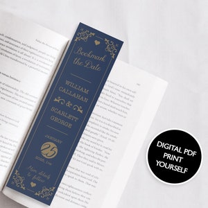 DIGITAL FILE Bookmark Save the Date