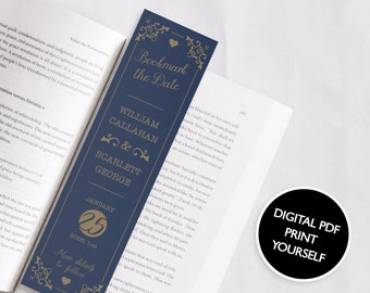 DIGITAL FILE Bookmark Save the Date