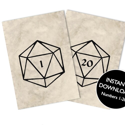 DIGITAL FILE Dungeons &amp; Dragons Classes Table Names Instant - Etsy