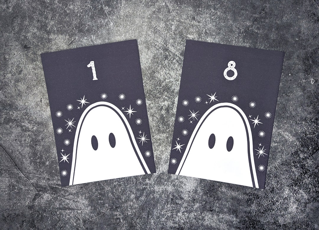 Printed Soul Mates Ghost Table Numbers - Wedding - A6 Size - Etsy
