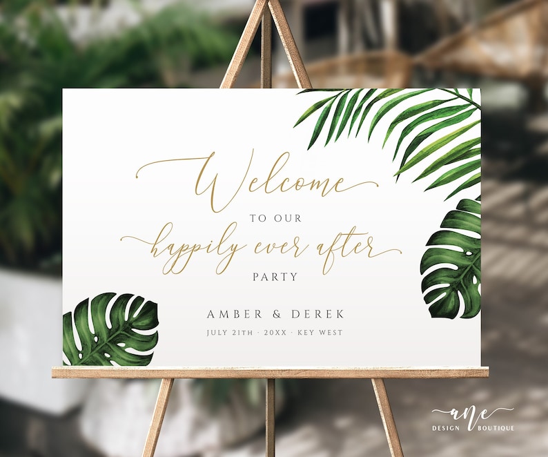 Hochzeit mit Palmblättern 100 tolle Inspirationen Hochzeitskiste