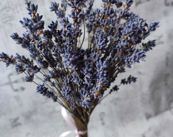Dried Lavender Bunch | Dried Lavender Bouquet | Dried Lavender Flowers/ Dried Lavender | Lavender Bouquet | Gift for Her | Valentine's Day