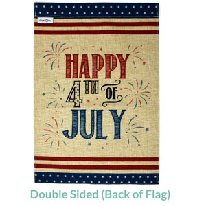 Conjunto de bandera de jardín de dos paquetes bandera de | Etsy