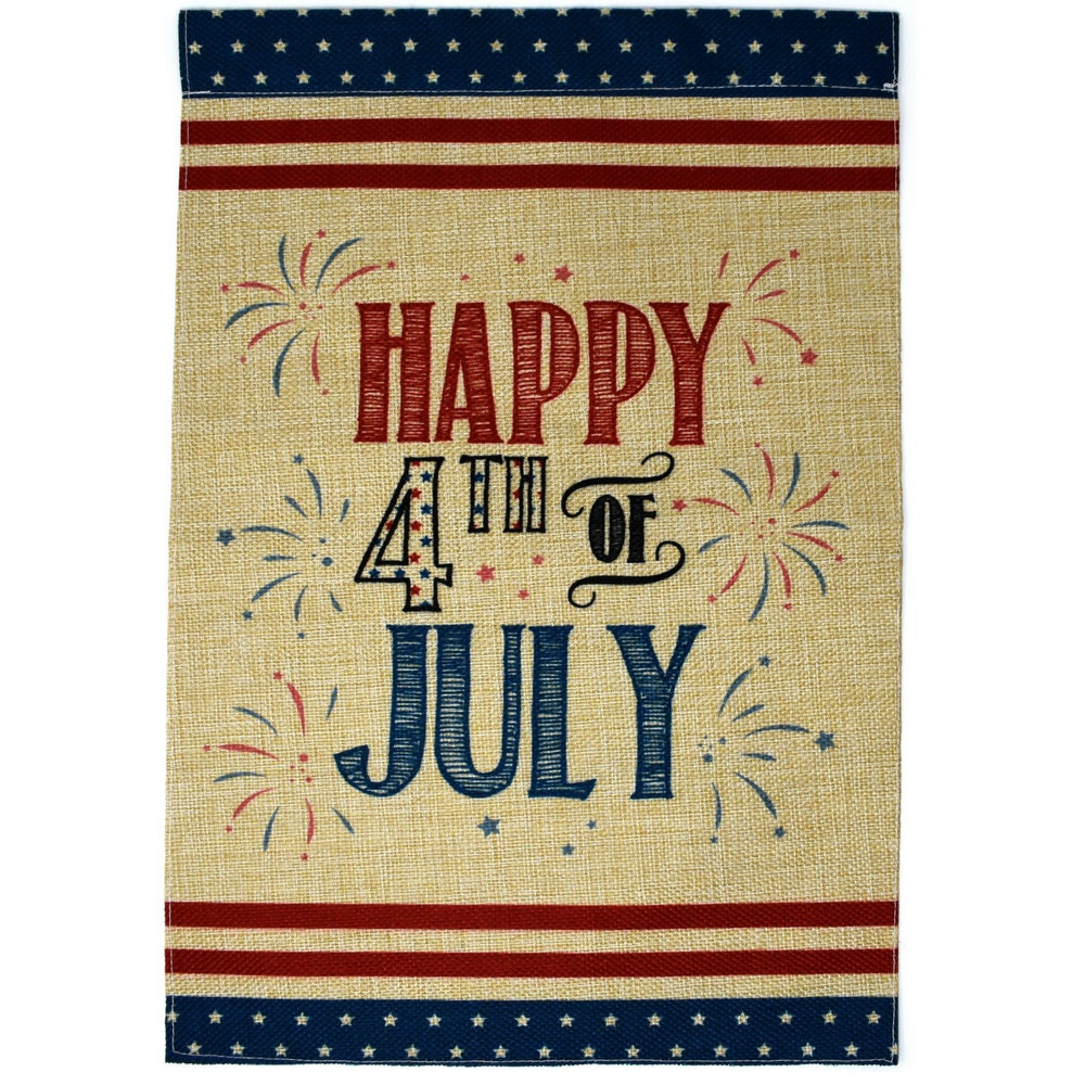 Conjunto de bandera de jardín de dos paquetes bandera de | Etsy