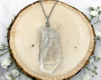 Quartz Point Crystal Pendant
