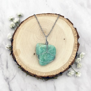 Amanoziet ketting, kristallen ketting