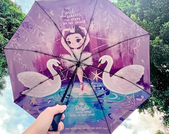 Lord directs the steps of the Godly (Purple) {Umbrella} Lord directs the steps of the Godly (Purple) {Umbrella}